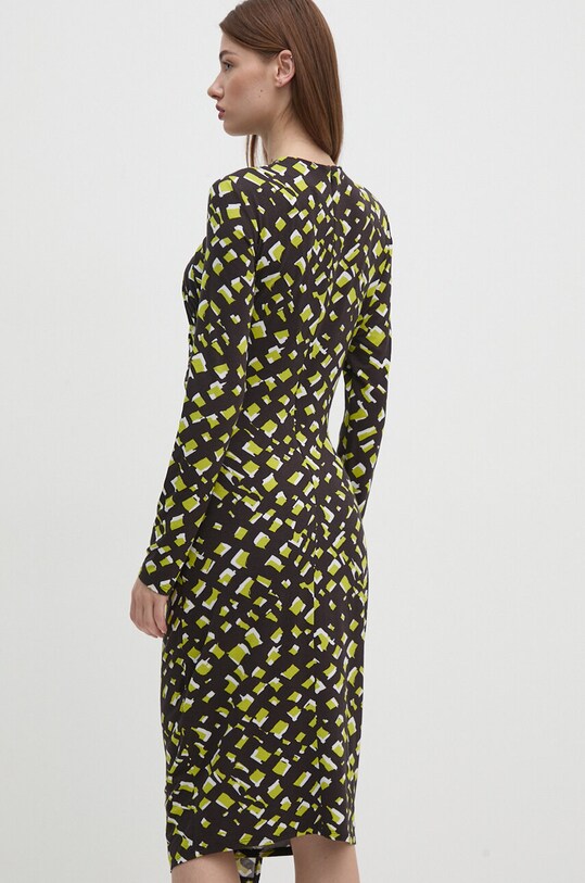 Joseph Ribkoff sukienka 243061 zielony AW24