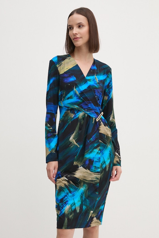 Joseph Ribkoff rochie mini albastru 243072