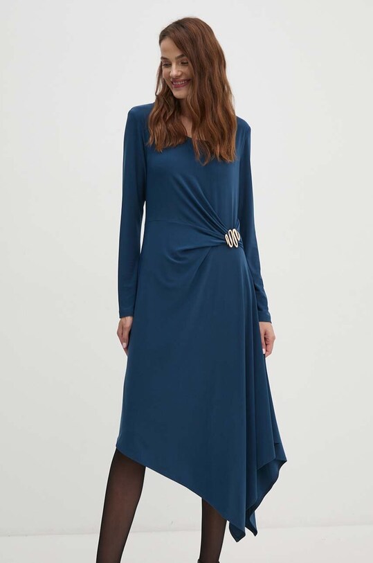 Joseph Ribkoff rochie 243153 bleumarin SS25