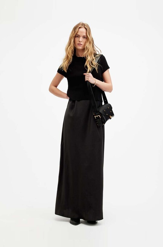 AllSaints rochie si pulover HAYES DRESS W125DA negru