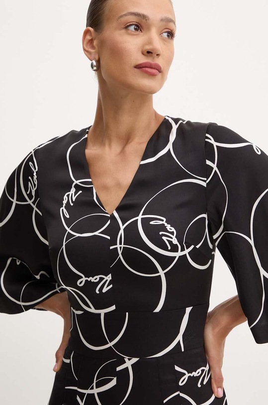 Overal Karl Lagerfeld černá 245W1307