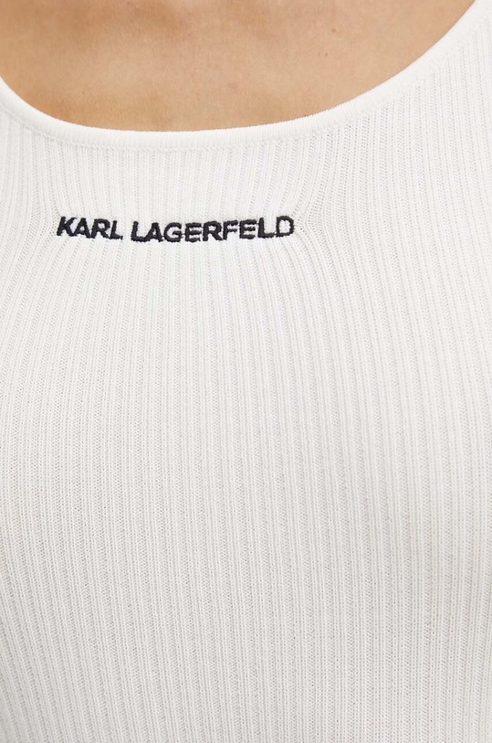 Karl Lagerfeld sukienka 245W1332 beżowy