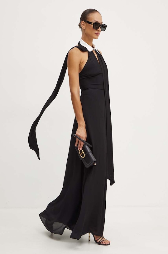 Karl Lagerfeld rochie 245W1302 negru AW24