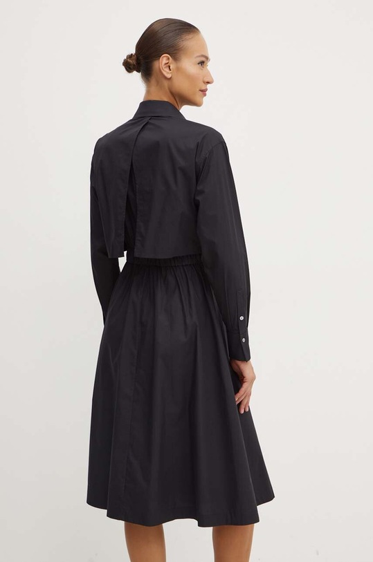 Oblečení Bavlněné šaty Karl Lagerfeld 245W1303 černá