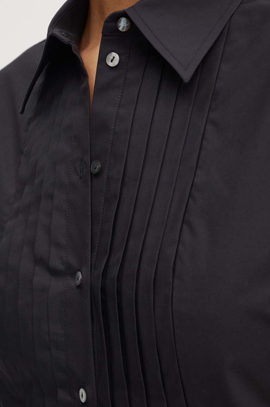 Bavlněné šaty Karl Lagerfeld 245W1303 černá