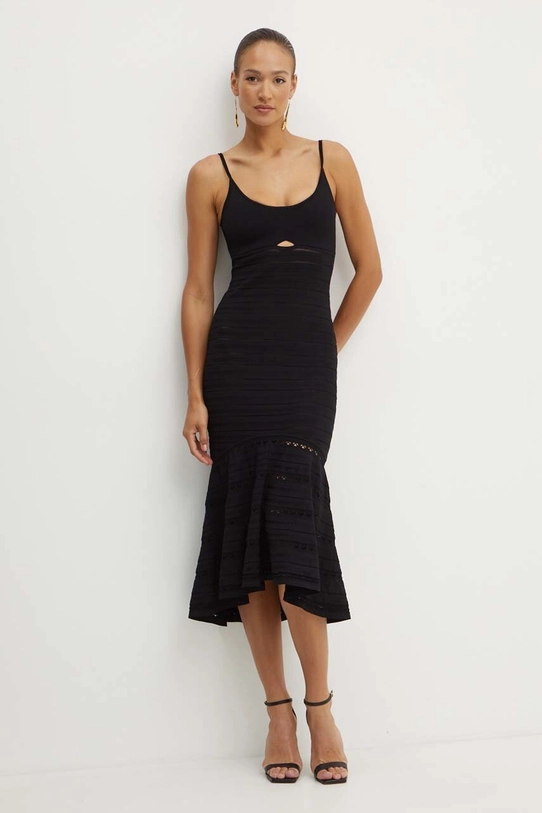 Victoria Beckham rochie mini negru 1324KDR005705A