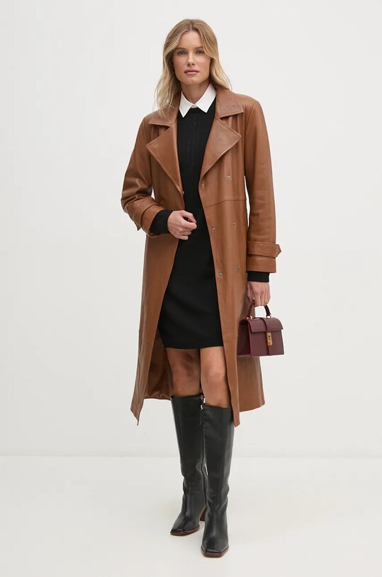 Volnena obleka United Colors of Benetton 1044DV01S črna AW24