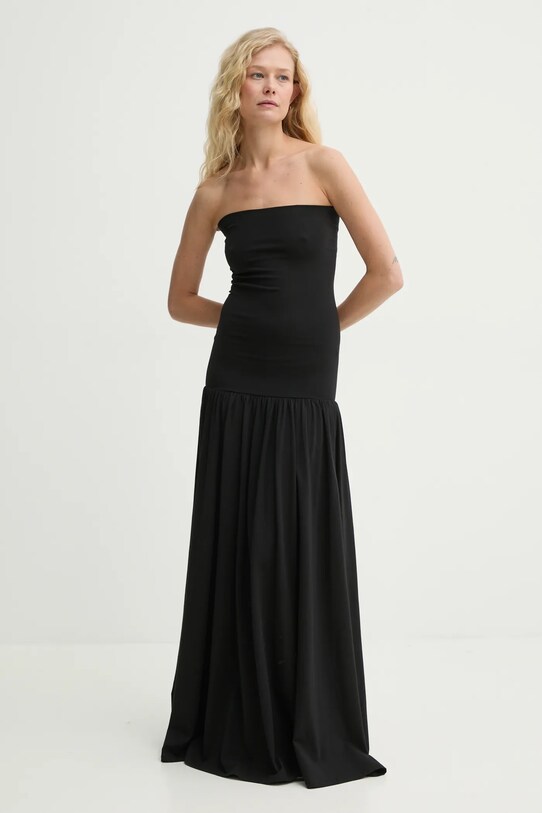 By Malene Birger rochie MARCIELLA Q72460001 negru SS25