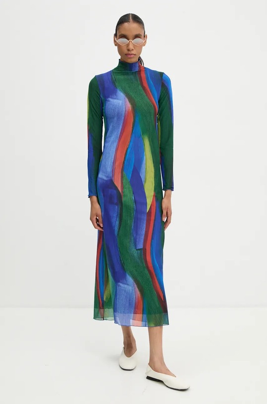 Sunnei vestito dritto multicolore RTWWDRE006