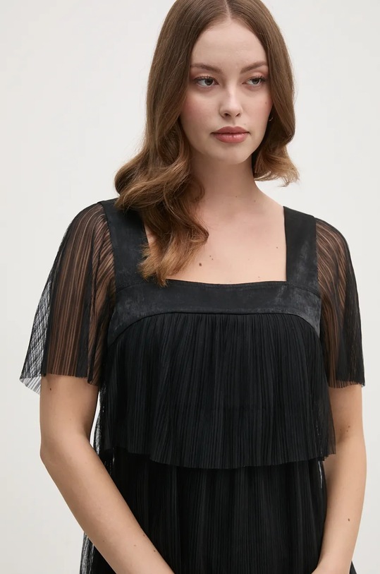 Dkny sukienka czarny P4GD6XPH