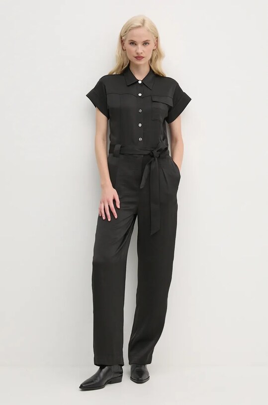 Dkny salopetă uni negru P4GZTXFJ