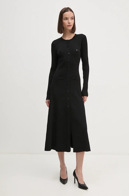 Dkny sukienka D2G4A108 czarny AW24