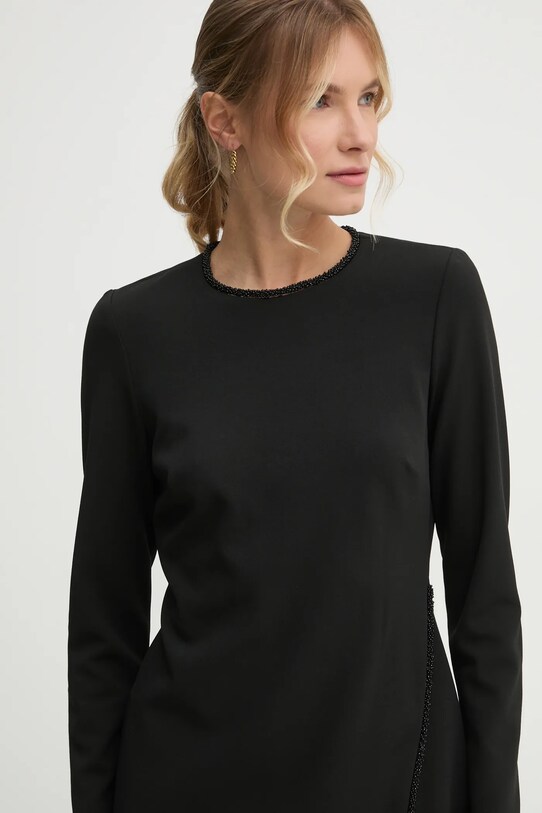 Dkny sukienka czarny DD4H1B60