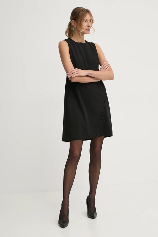 Φόρεμα Dkny DD4H1B61 μαύρο AW24