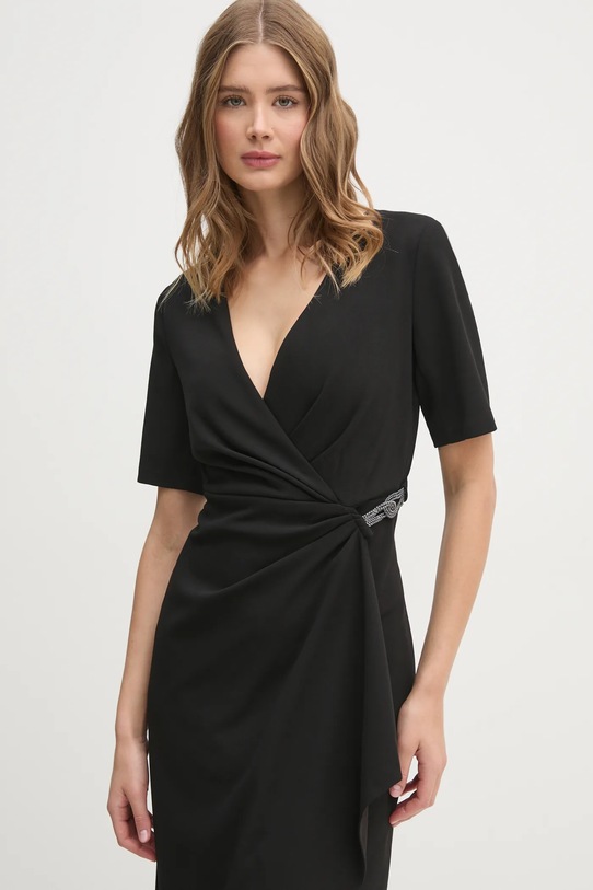 Dkny sukienka czarny DD4H1B66