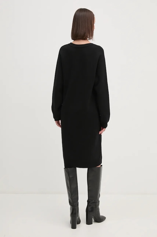 Odzież Dkny sukienka wełniana D2G4A160 czarny