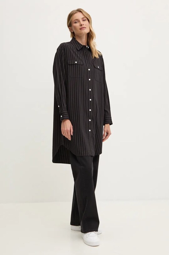 Dkny sukienka D2G4A144 czarny AW24