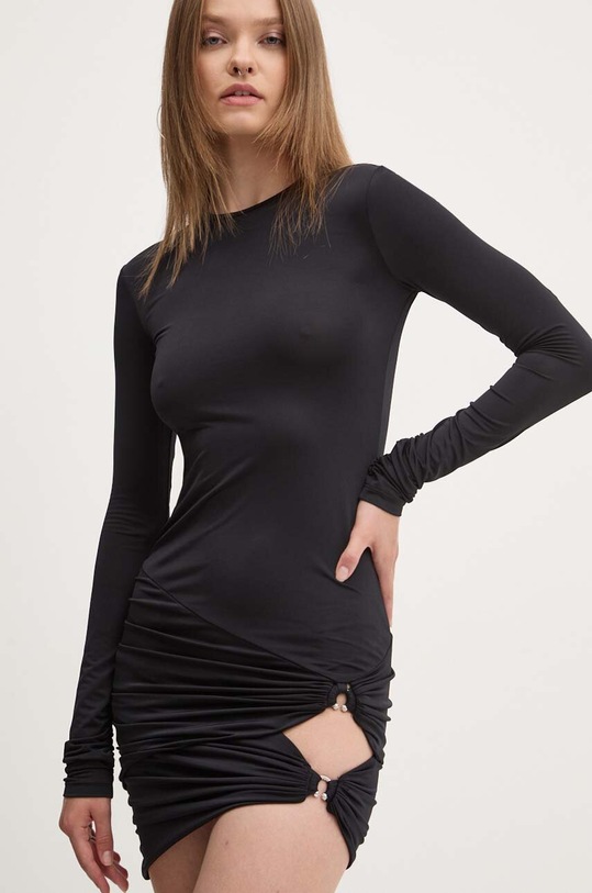 Chiara Ferragni sukienka długi czarny 77CBO921