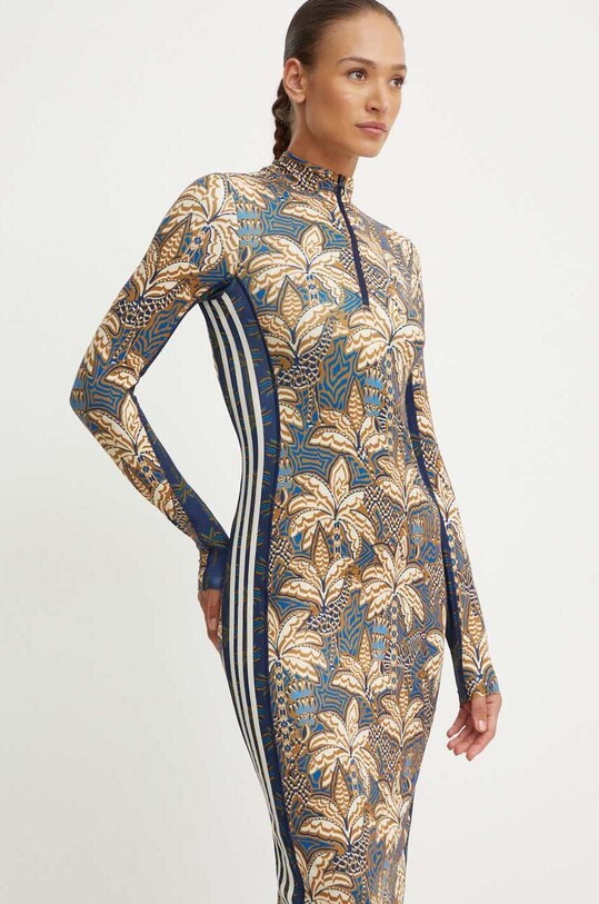 adidas rochie x Farm Rio IV9734 bej AW24