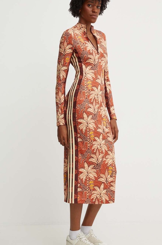 adidas rochie x Farm Rio portocaliu IV9735