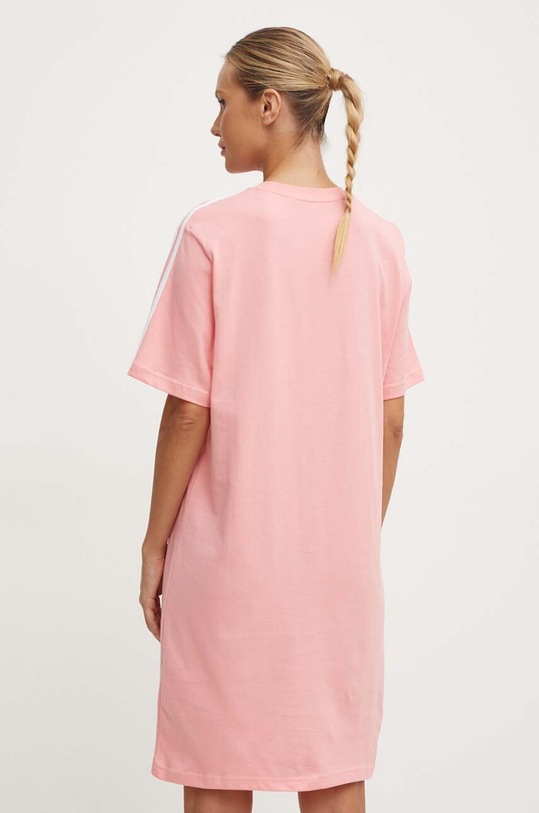 Odzież adidas sukienka bawełniana Essentials IY4242 różowy