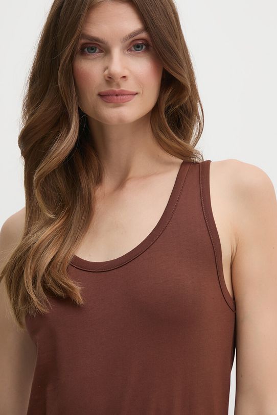 Сукня United Colors of Benetton 4VLDDV0AS коричневий