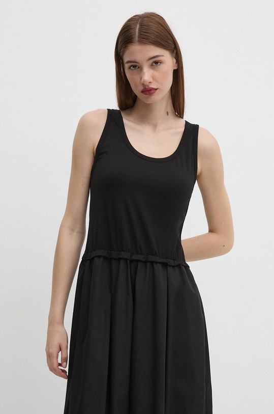 United Colors of Benetton rochie negru 4VLDDV0AS