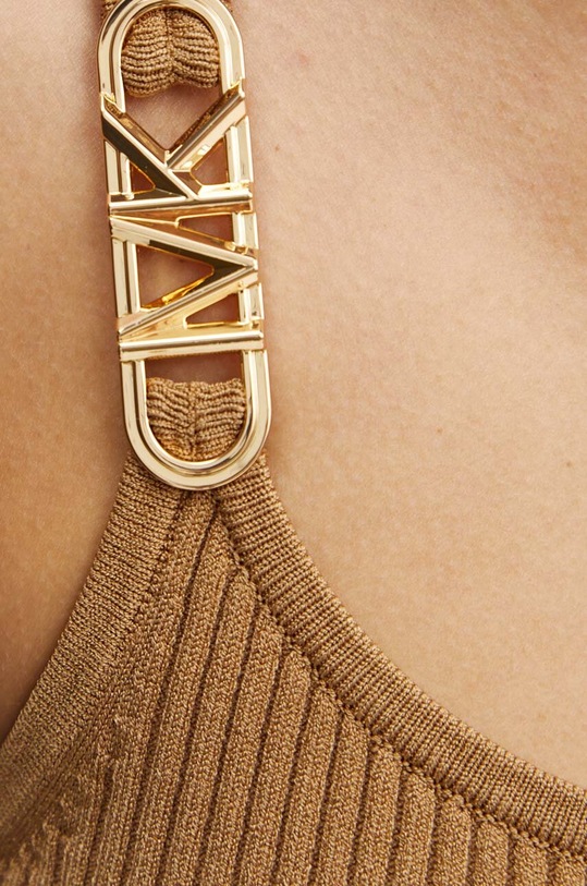 MICHAEL Michael Kors sukienka MT482IL33D beżowy