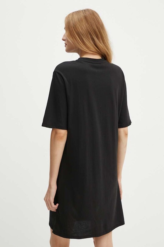 Îmbrăcăminte Armani Exchange rochie din bumbac 6DYA74.YJDGZ negru