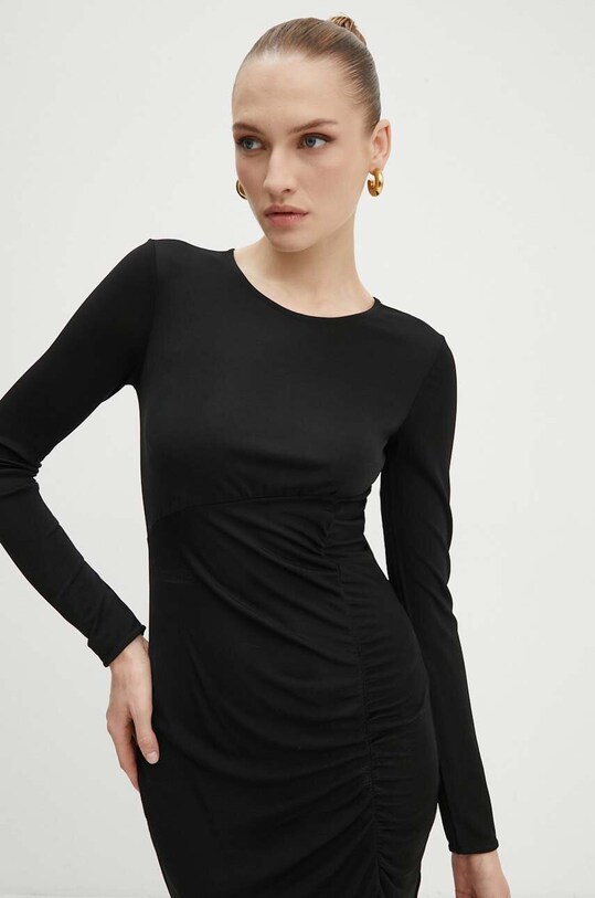 Armani Exchange rochie negru 6DYADA.YJEAZ