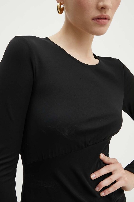 Armani Exchange rochie 6DYADA.YJEAZ negru