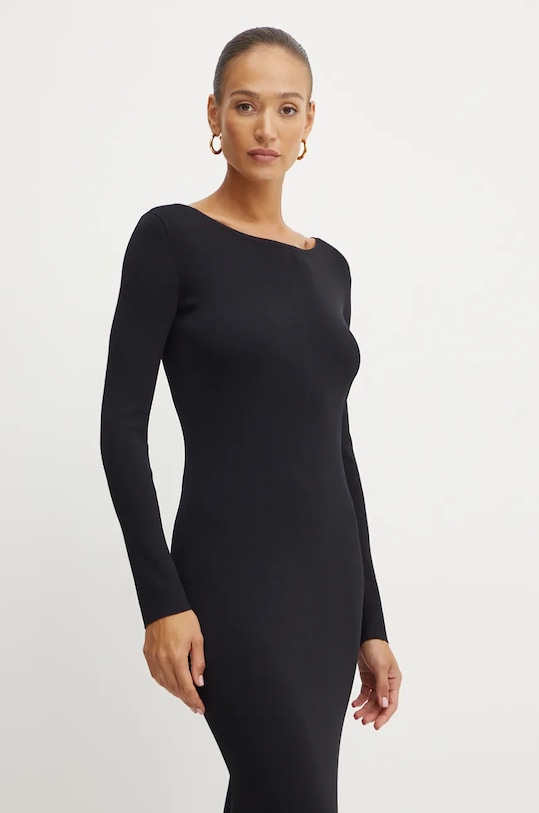 Haljina Armani Exchange crna XW000049.AF10352