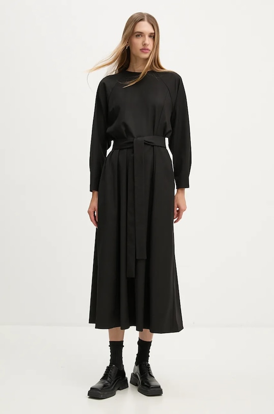 Drykorn sukienka casual czarny 60595.120070