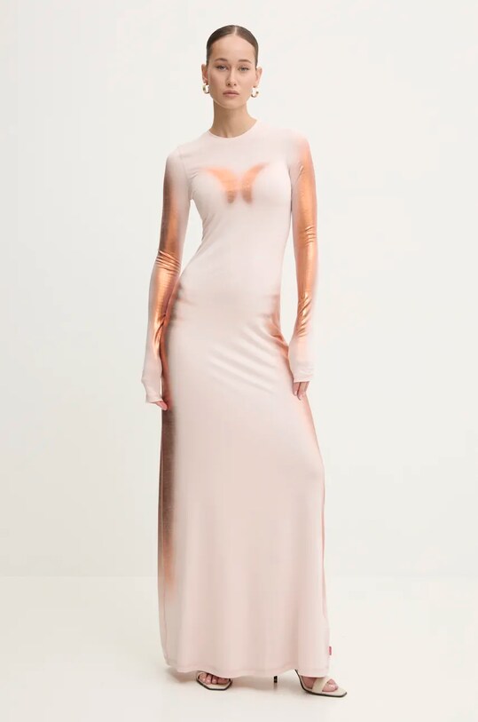 Diesel rochie D-ANESSA maxi roz A14442.0WFBW