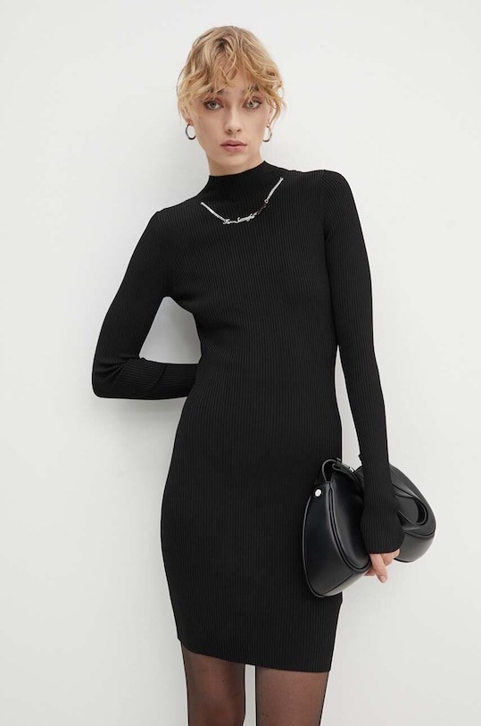 Diesel rochie M-ANGO-LS mini negru A15210.0KMAT