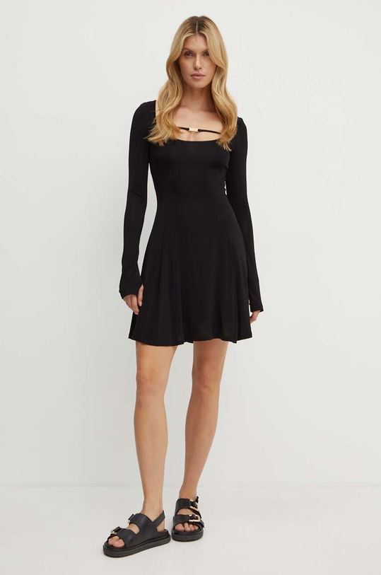 Versace Jeans Couture vestito 77HAO922.J0007 nero AW24