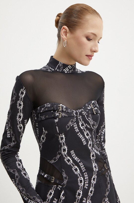 Versace Jeans Couture rochie 77HAO915.NS518 negru
