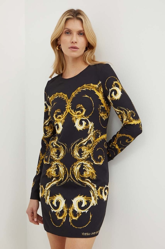 Šaty Versace Jeans Couture s elastanom čierna 77HAO9P1.NS539
