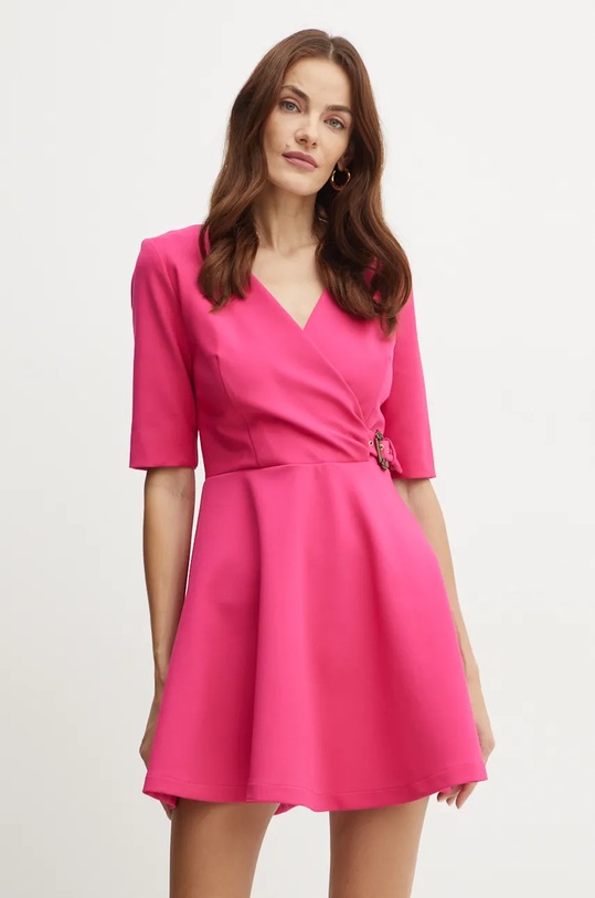 Versace Jeans Couture rochie mini roz 77HAO932.N0394