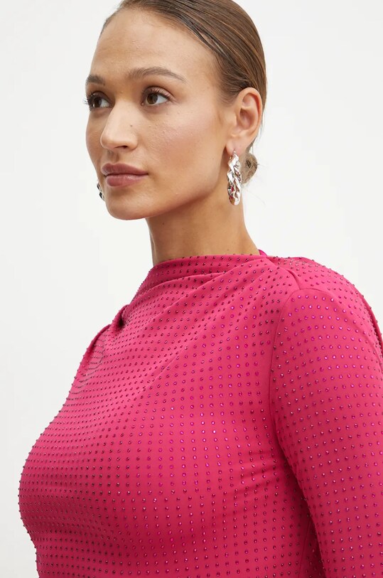 Šaty Versace Jeans Couture ružová 77HAO901.J0124