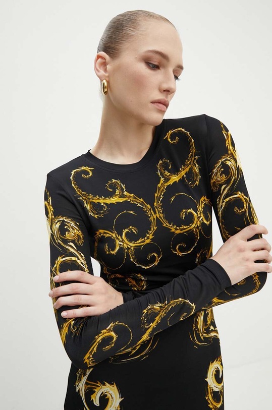 Versace Jeans Couture rochie 77HAO9P8.JS419 negru