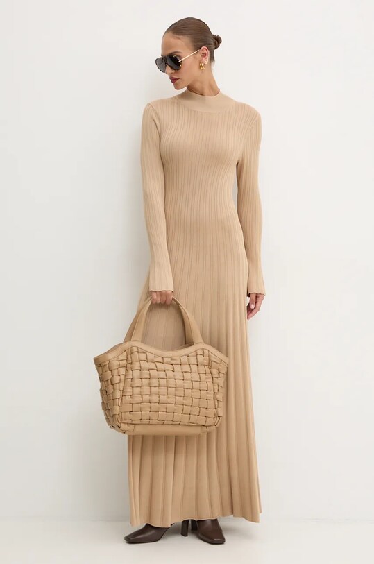 Šaty Ivy Oak IO113144 béžová AW24