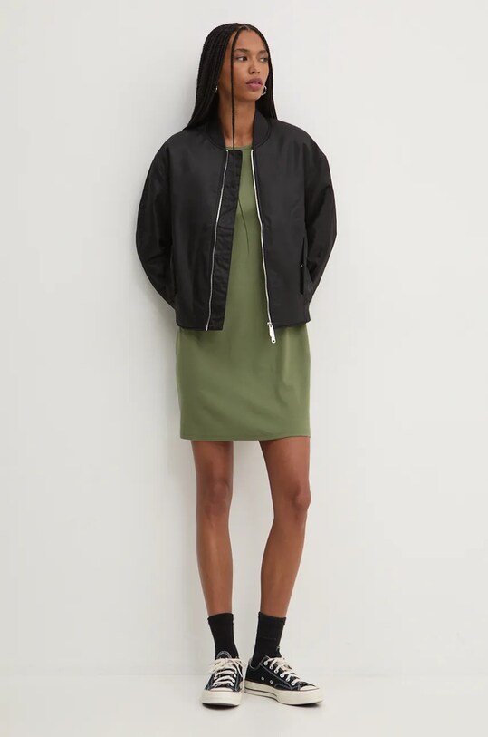Vans rochie VN000NDGAMB1 verde AW24