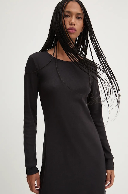 Vans sukienka czarny VN000NDGBLK1