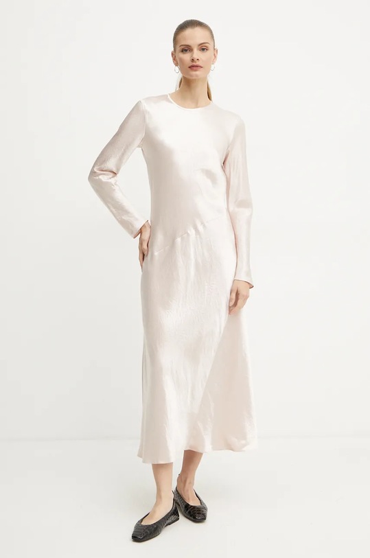 Max Mara Leisure rochie maxi roz 2426226018600