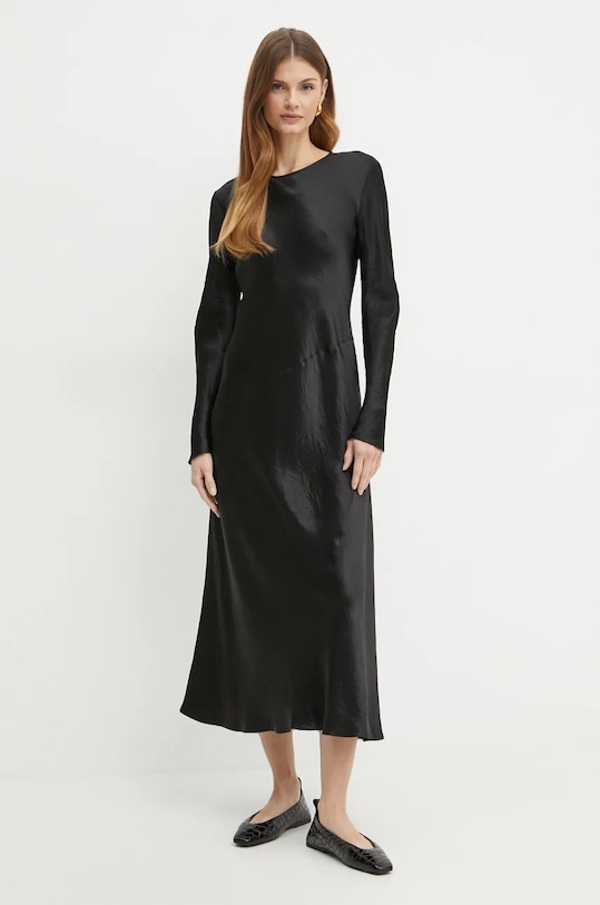 Šaty Max Mara Leisure látka čierna 2426226018600