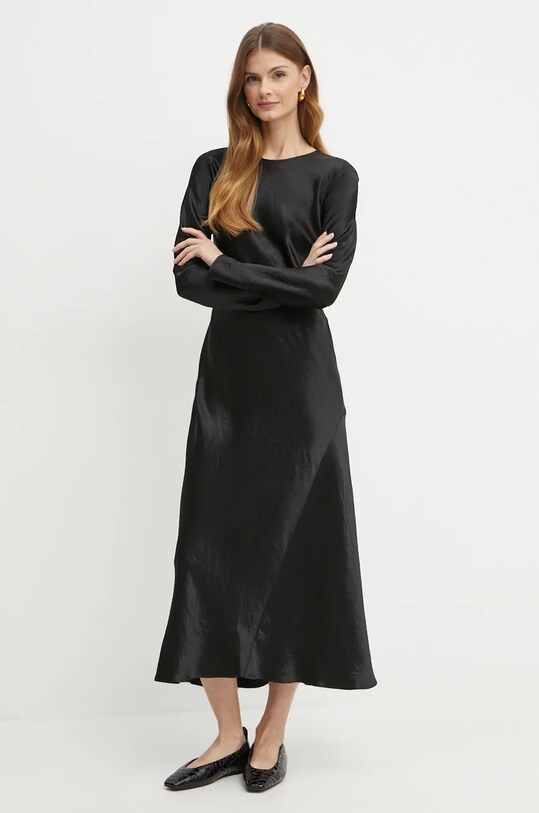 Odzież Max Mara Leisure sukienka 2426226018600 czarny