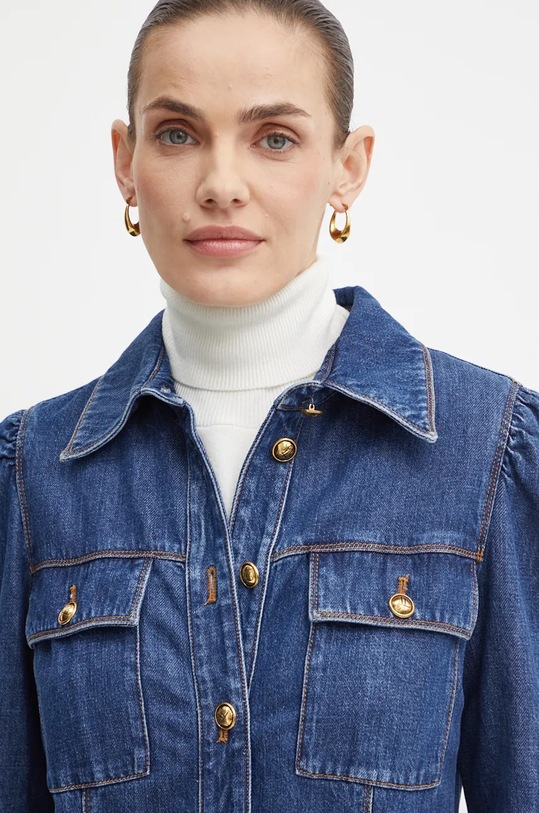Luisa Spagnoli sukienka jeansowa GIOIE 541194 niebieski