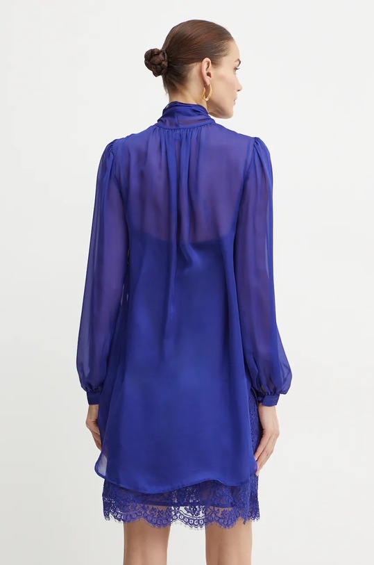 Îmbrăcăminte Luisa Spagnoli rochie de matase GRAPPA 541207 albastru