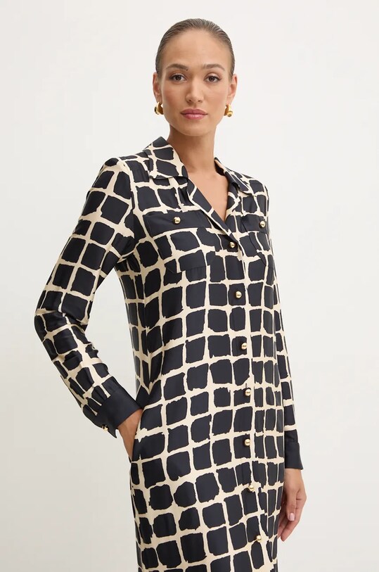 Платье Luisa Spagnoli GENEROSO 541503 тёмно-синий AW24